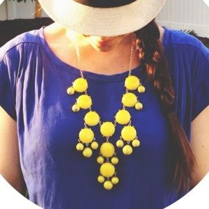 Yellow Bubble Necklace
